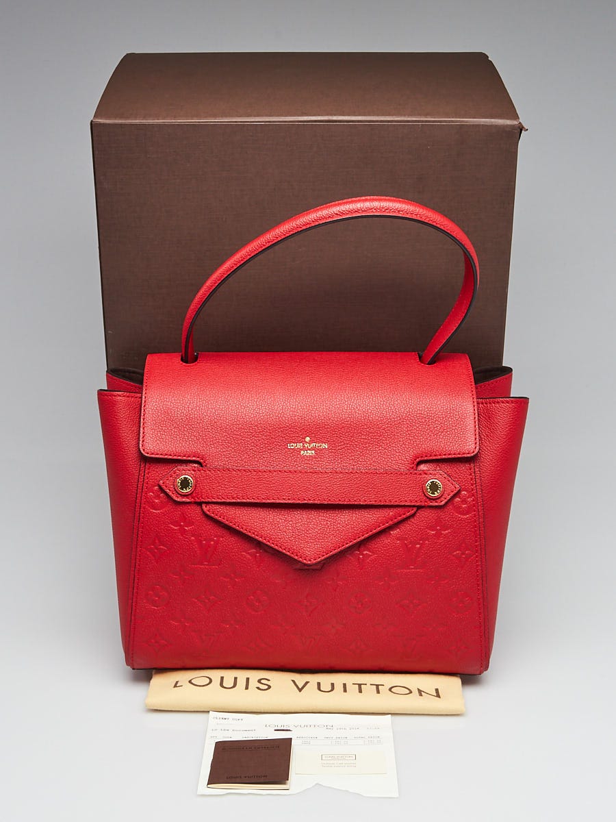 Louis Vuitton Cerise Empreinte Leather Trocadero Bag | Yoogi's Closet