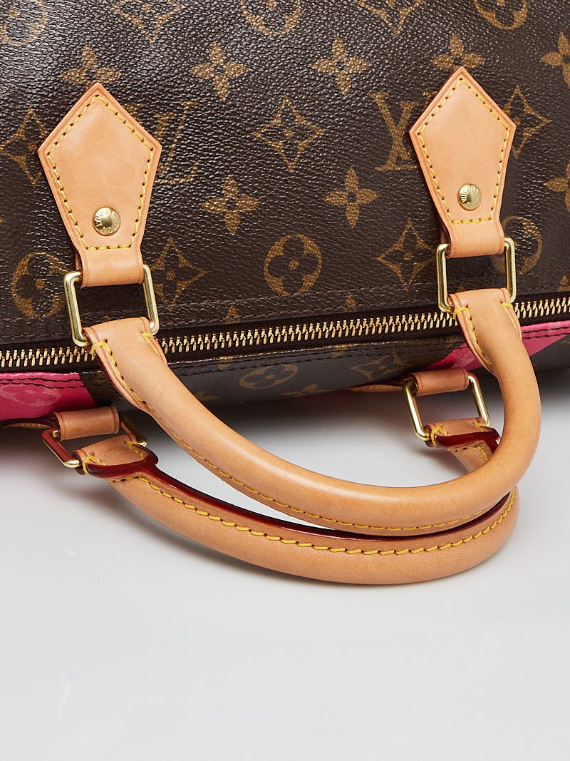 Louis Vuitton Limited Edition Grenade Monogram V Speedy 30 Bag
