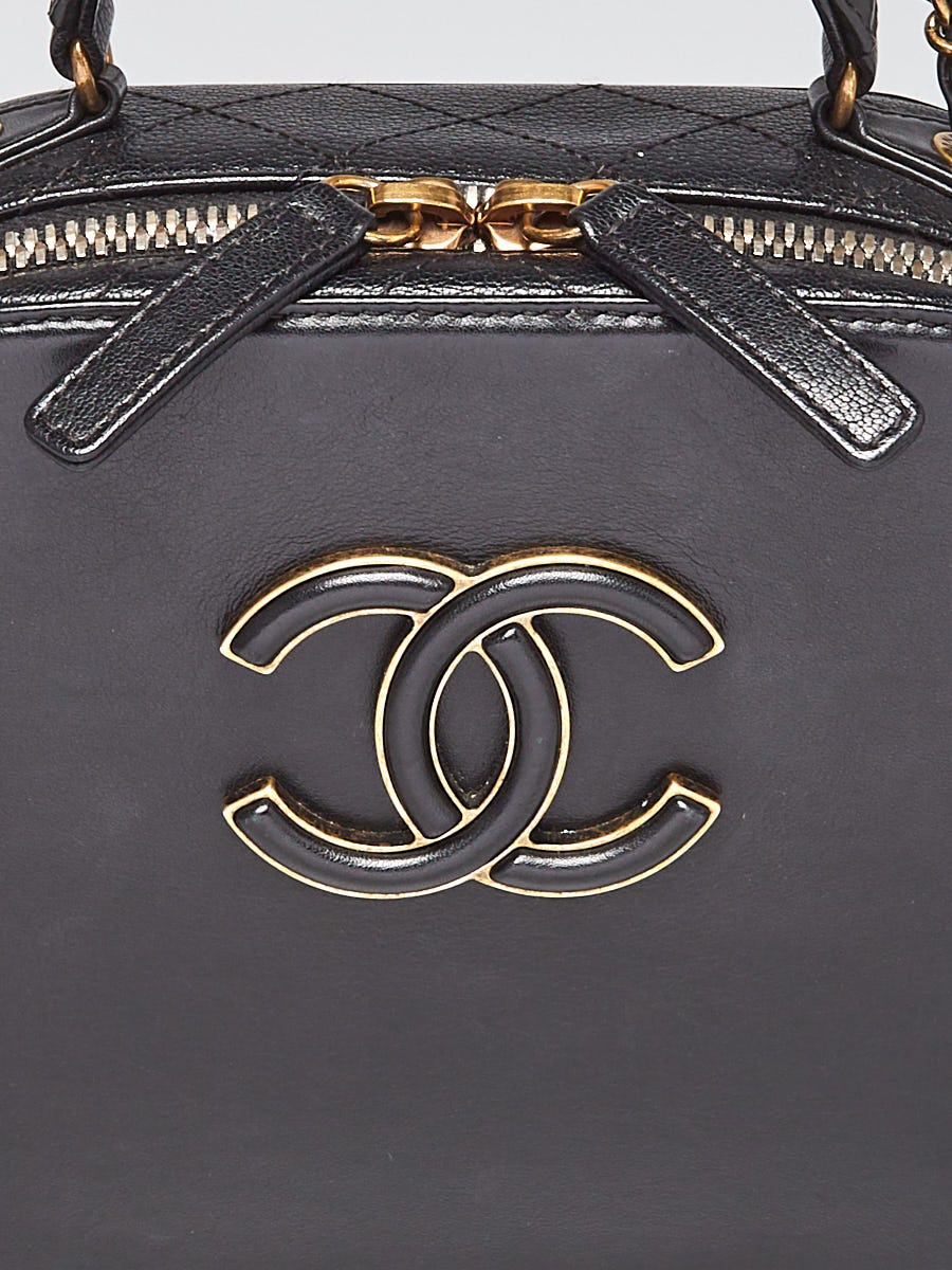 Chanel Coco Curve Vanity Case Calfskin and Quilted Goatskin Small