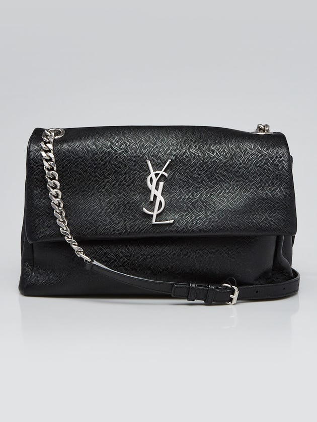 Yves Saint Laurent Black Leather West Hollywood Shoulder Bag