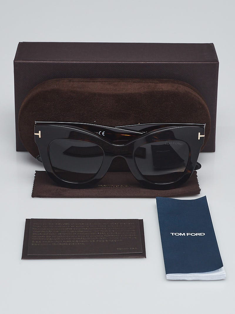 Tom Ford Tortoise Shell Acetate Frame Karina Sunglasses-TF612 - Yoogi's  Closet