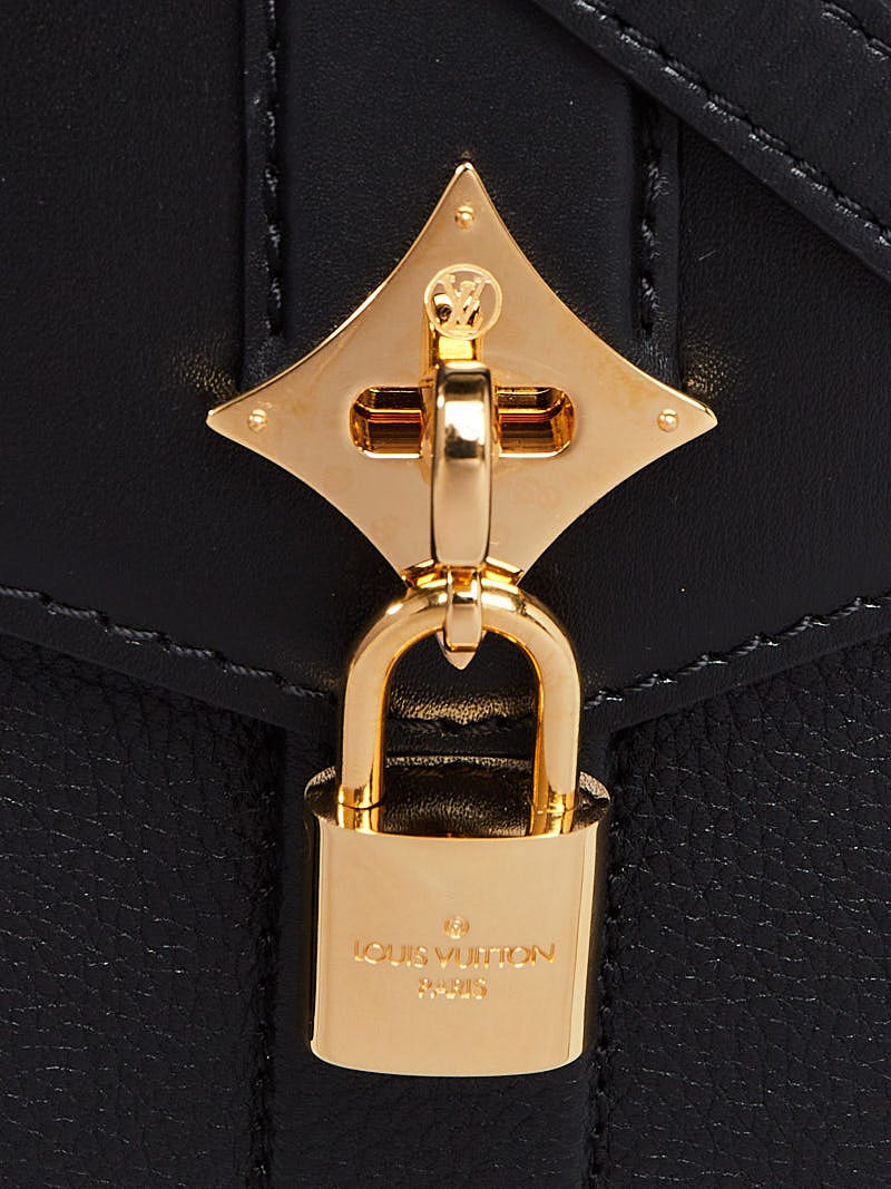 Louis Vuitton Rose des Vents Bag Leather MM Black