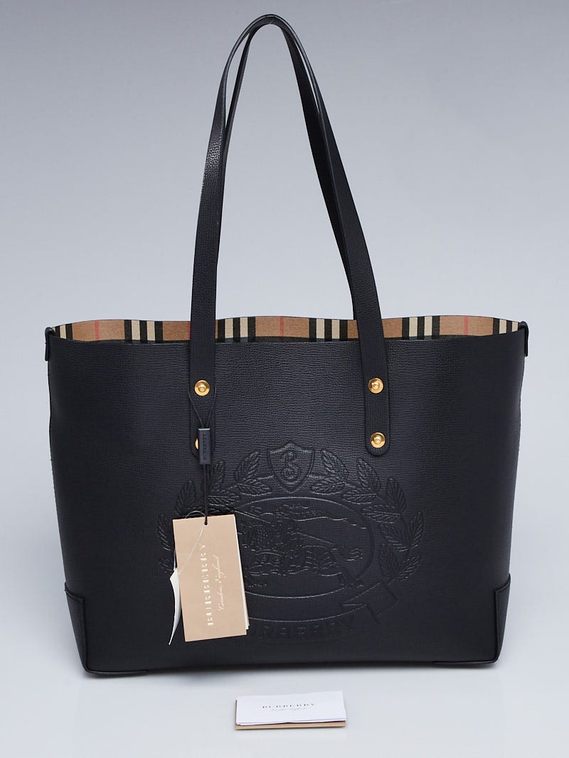 Burberry clearance crest tote