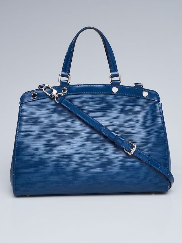 Louis Vuitton Cyan Epi Leather Brea MM Bag