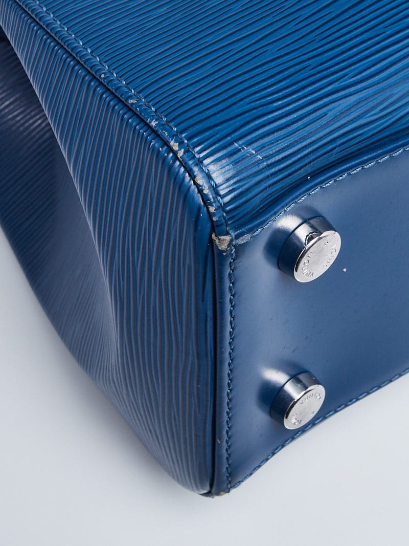 Louis Vuitton Brea Blue Epi Leather MM Two-Way Bag