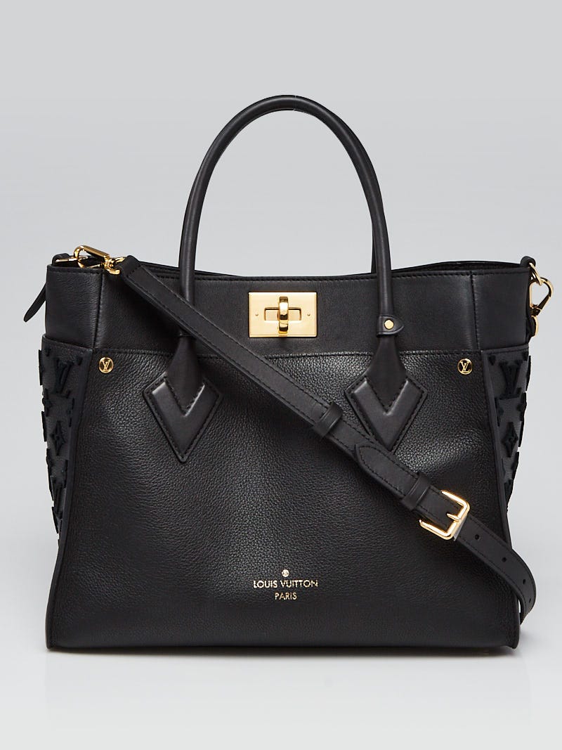Louis Vuitton Monogram On My Side Tote - Black Handle Bags, Handbags -  LOU750154