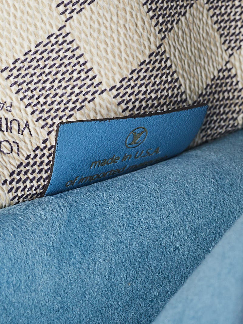Louis Vuitton Bleuet Damier Azur Canvas NeoNoe Bag | Yoogi's Closet