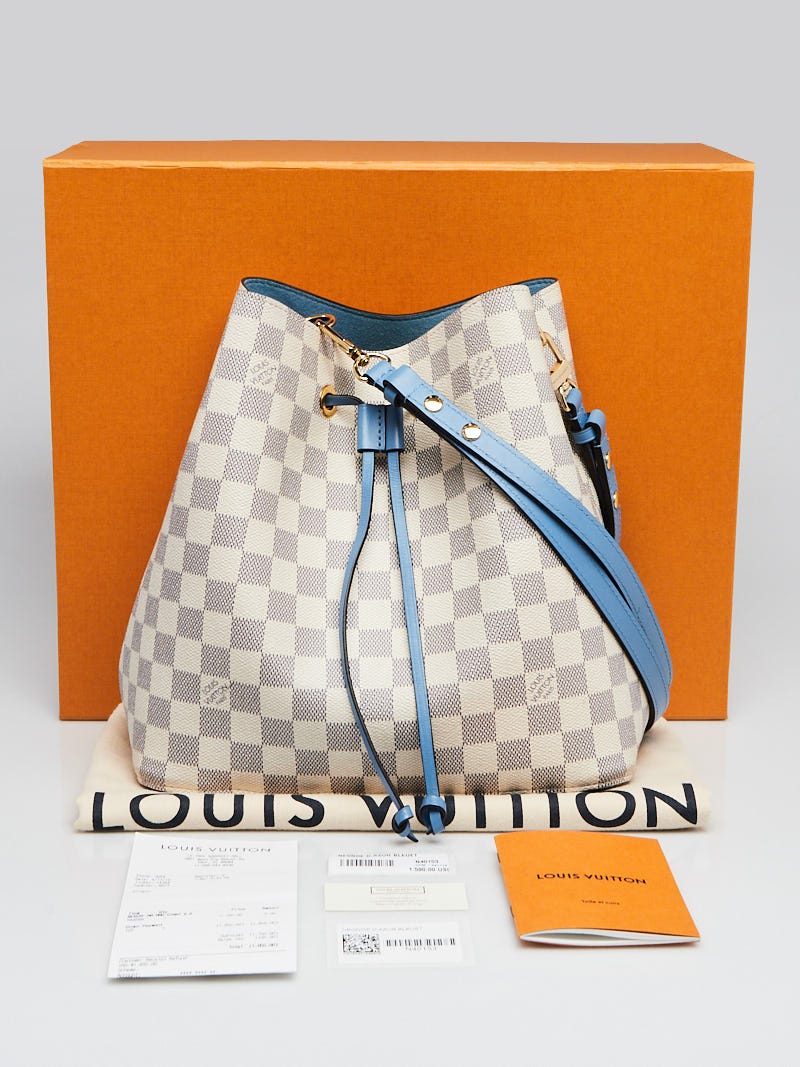 Louis Vuitton NeoNoe Damier Azur Blue - LVLENKA Luxury Consignment