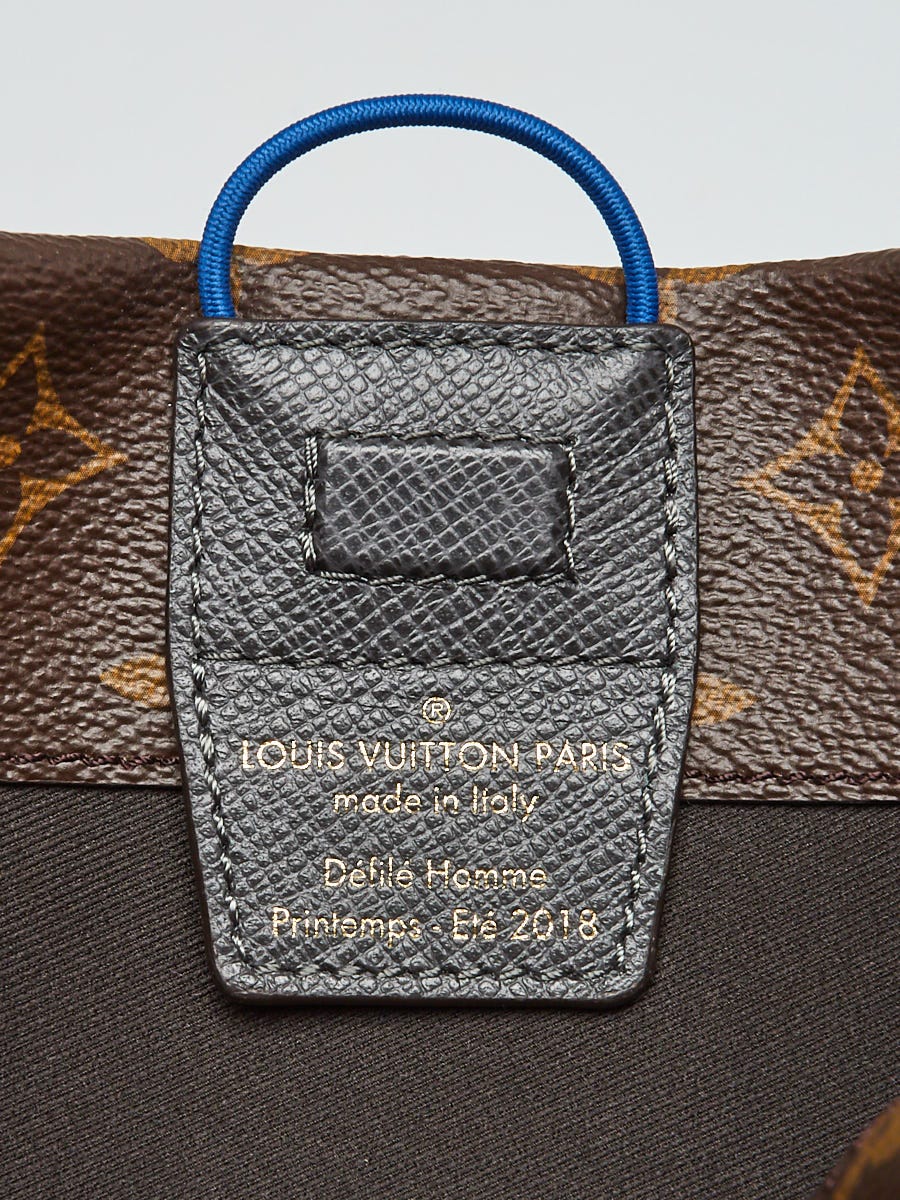 Louis Vuitton Men\'s Sneakers Monogram Pacific Blue Split 2018