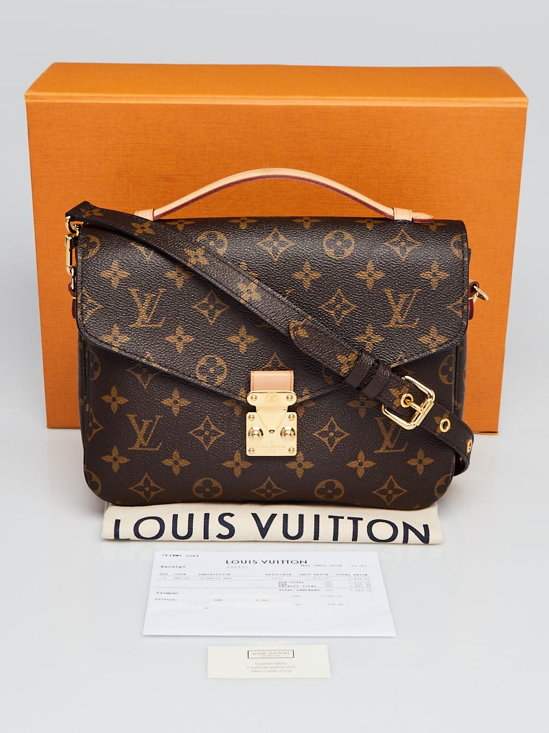 Louis Vuitton Monogram Canvas Pochette Metis Bag | Yoogi's Closet