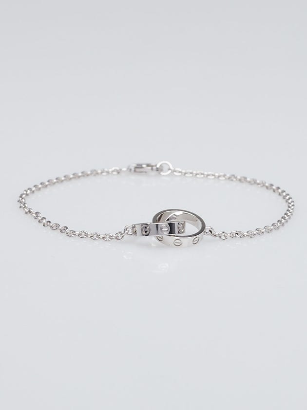 Cartier 18k White Gold LOVE Bracelet