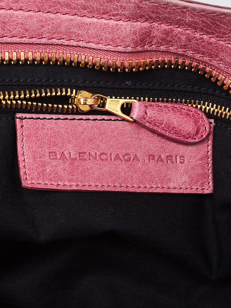 [新品未使用] BALENCIAGA ザ ジャイアント ブローズシティ Balenciaga Framboise Lambskin Leather Giant 21 Gold Motorcycle