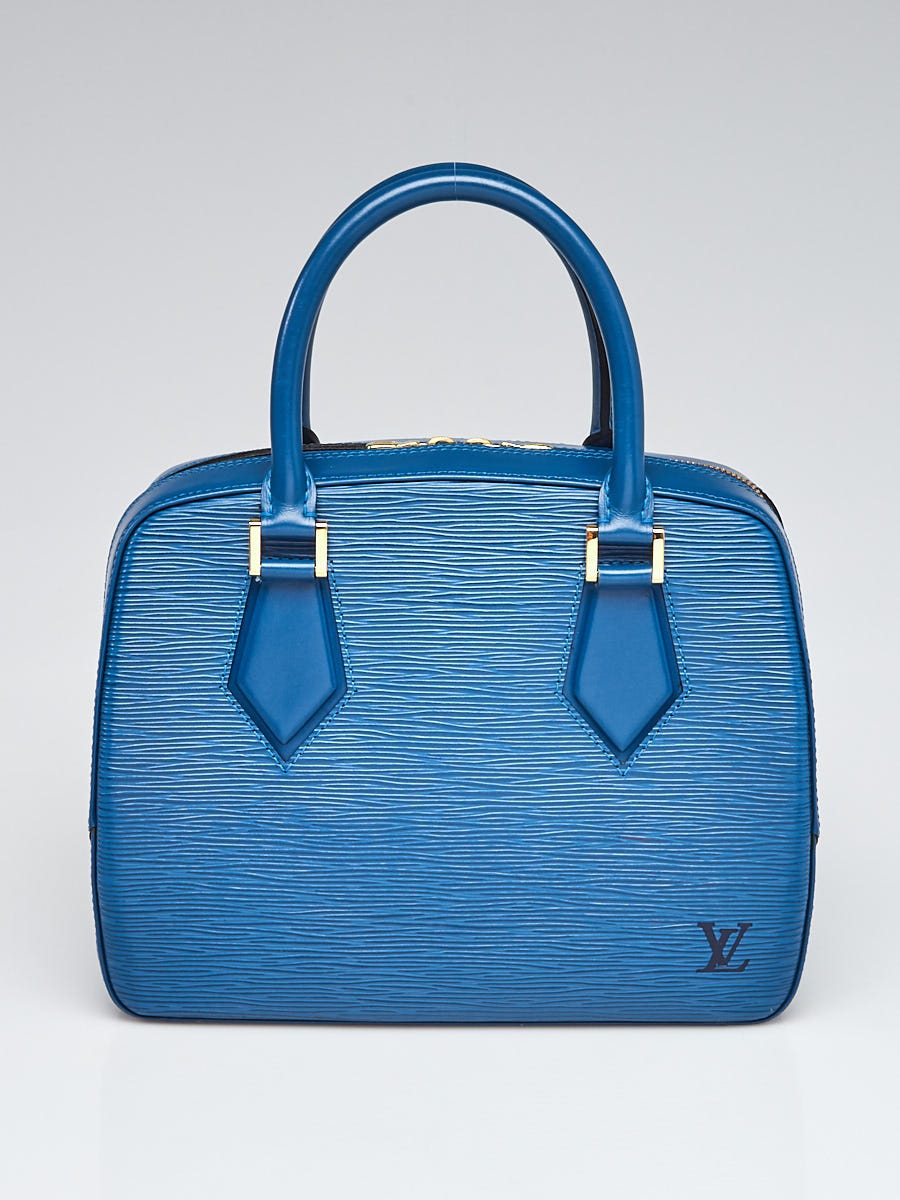 Louis Vuitton Toledo Blue Epi Leather Alma PM Bag - Yoogi's Closet