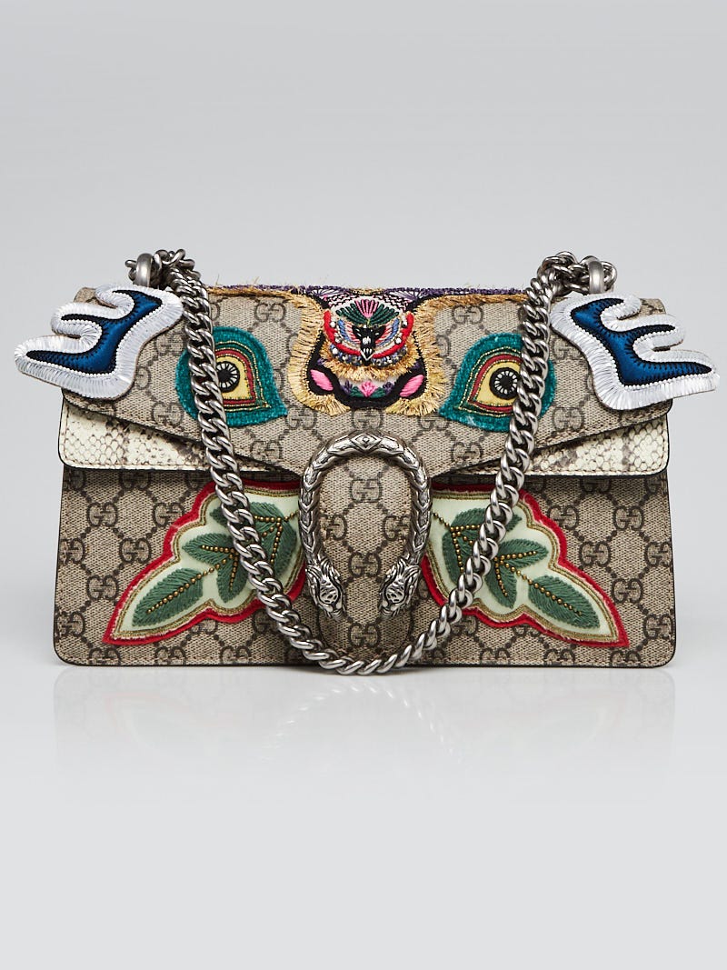 Dionysus Mini GG Canvas Tote Bag in Multicoloured - Gucci