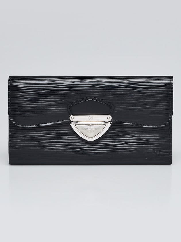 Louis Vuitton Black Epi Leather Eugenie Wallet