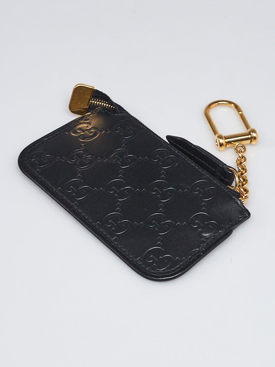 Gucci Key Pouch Cles - Bronze GG Guccissima Leather