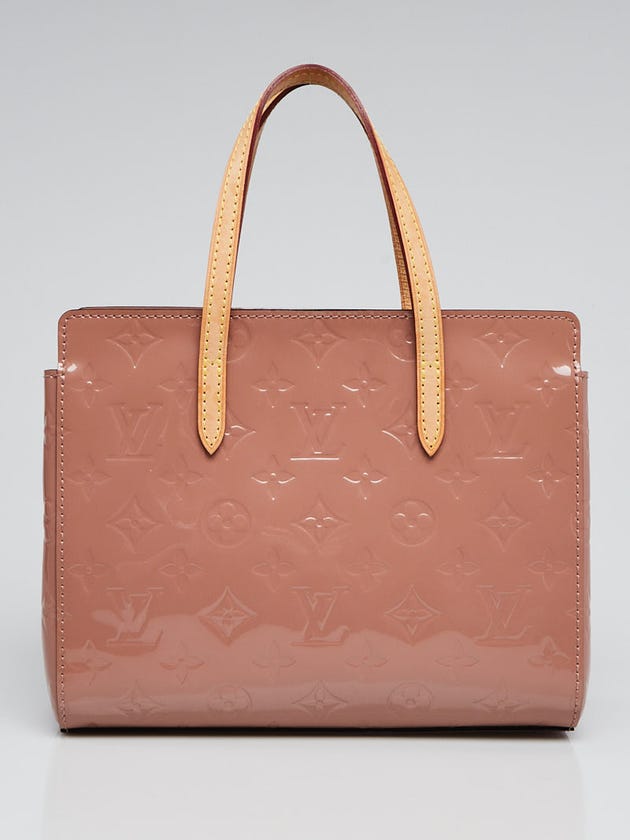 Louis Vuitton Rose Velours Monogram Vernis Catalina BB Bag