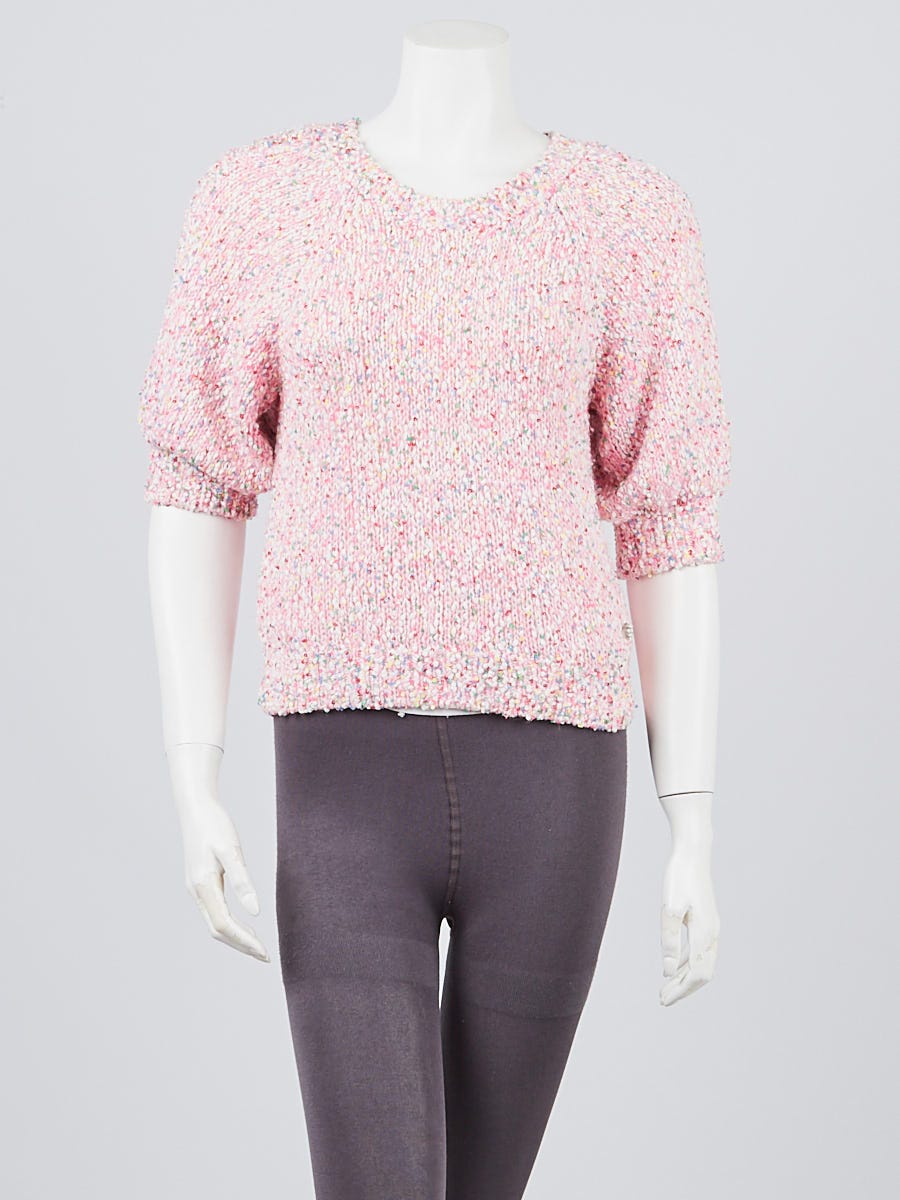 Chanel - Authenticated Top - Cotton Pink for Women, Very Good Condition