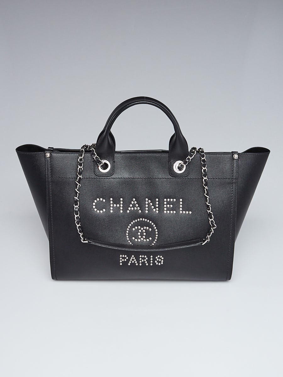 Chanel 2023 Large Deauville Shopping Tote  Blue Totes Handbags   CHA873599  The RealReal