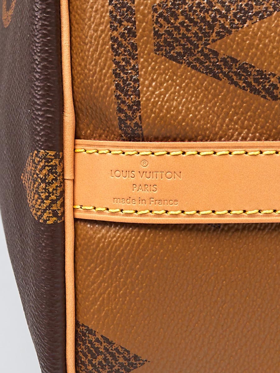 Louis Vuitton Monogram Giant Canvas Reverse Speedy Bandouliere 30 Bag -  Yoogi's Closet