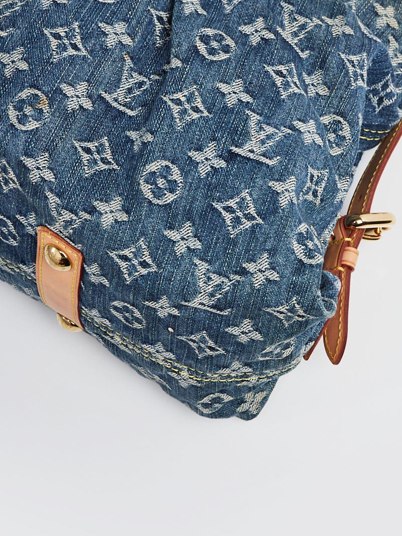Auth Louis Vuitton Monogram Denim Neo Cabby MM 2 Way hand bag M95349  9A090070n