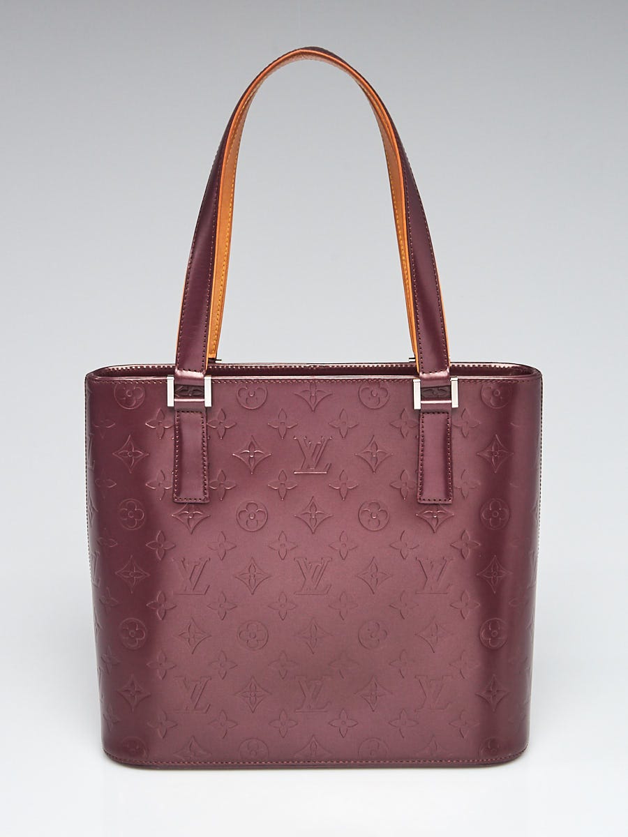 Louis Vuitton Purple Monogram Mat Stockton Bag | Yoogi's Closet