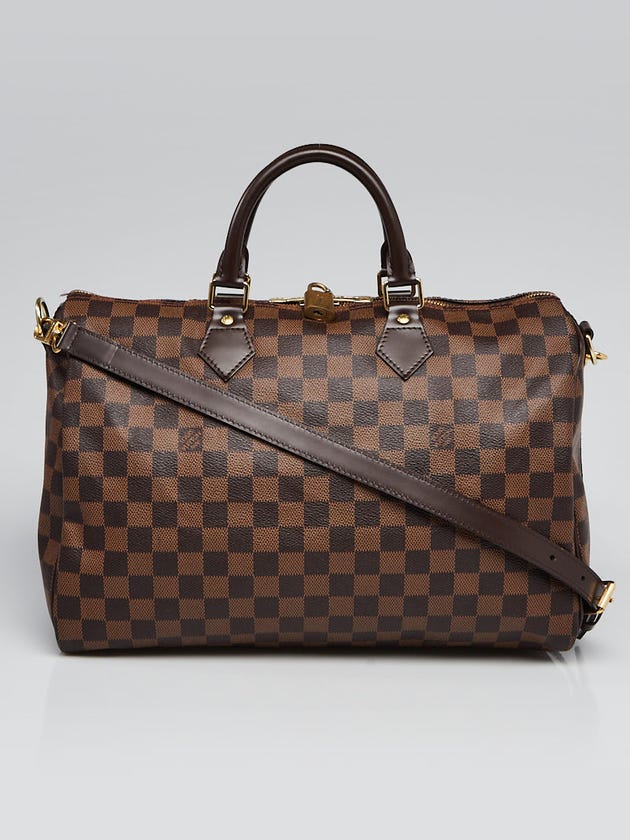 Louis Vuitton Damier Canvas Speedy Bandouliere 35 Bag