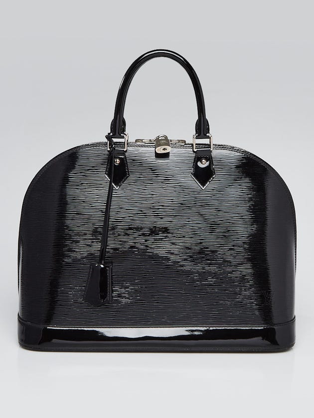 Louis Vuitton Black Electric Epi Leather Alma GM Bag