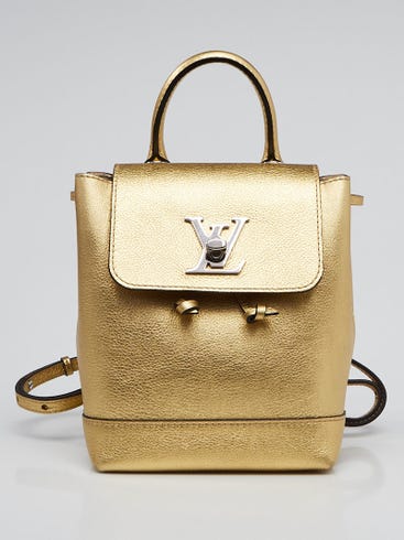 louis vuitton 2017 lockme backpack Mini Azura Reborn Louis Vuitton Lock Me Backpack