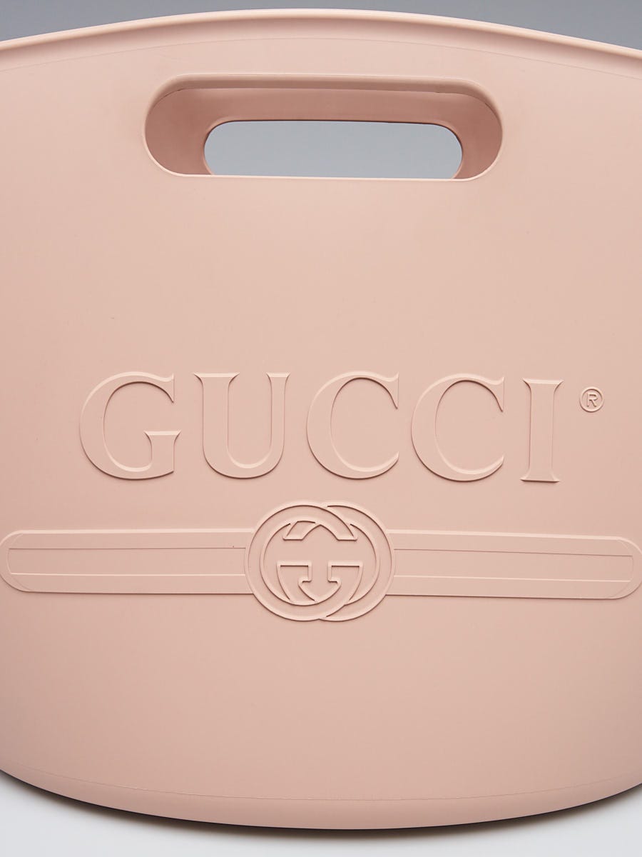 Gucci plastic online tote