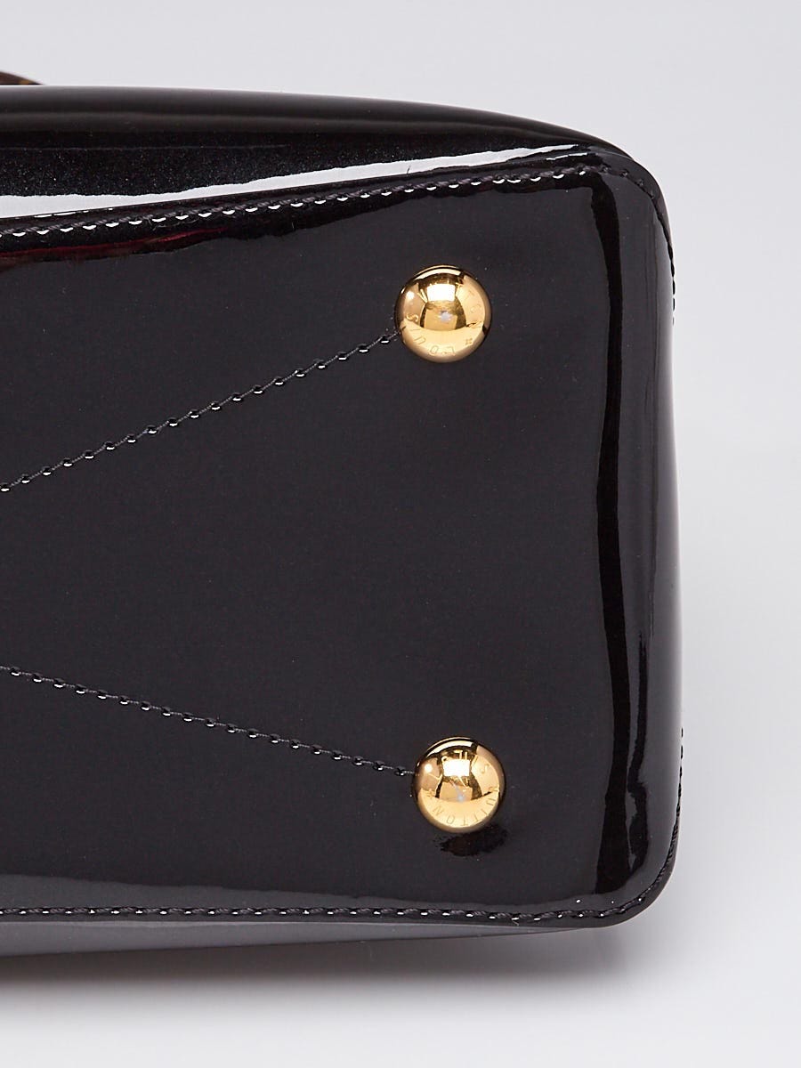 Tote miroir cloth handbag Louis Vuitton Burgundy in Cloth - 9417158