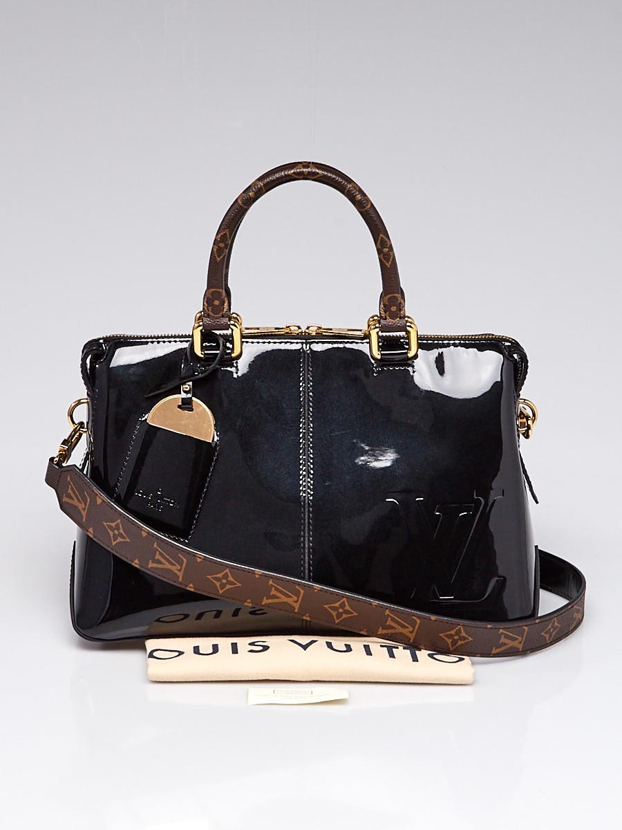 Louis Vuitton Black Vernis Leather Miroir Tote Bag - Yoogi's Closet