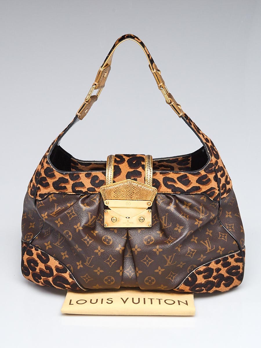 Louis Vuitton Limited Edition Leopard Ponyhair & Classic Monogram