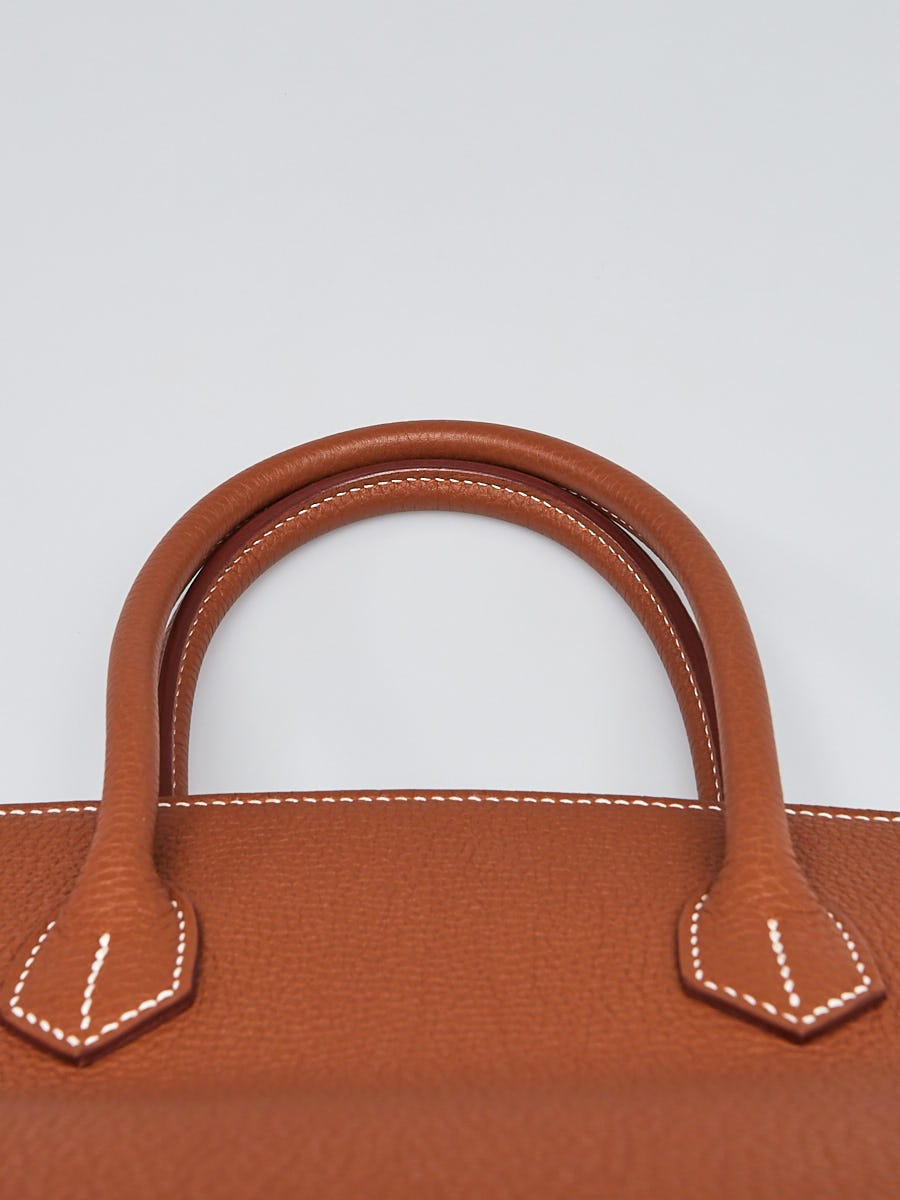 Hermes 35cm Chocolate Togo Leather Palladium Hardware Birkin Bag - Yoogi's  Closet