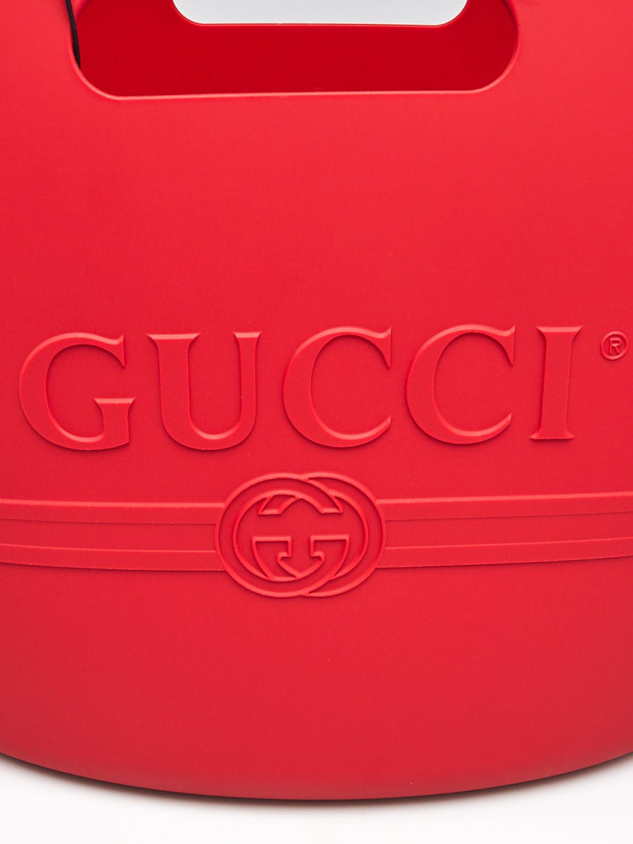 Gucci discount rubber tote