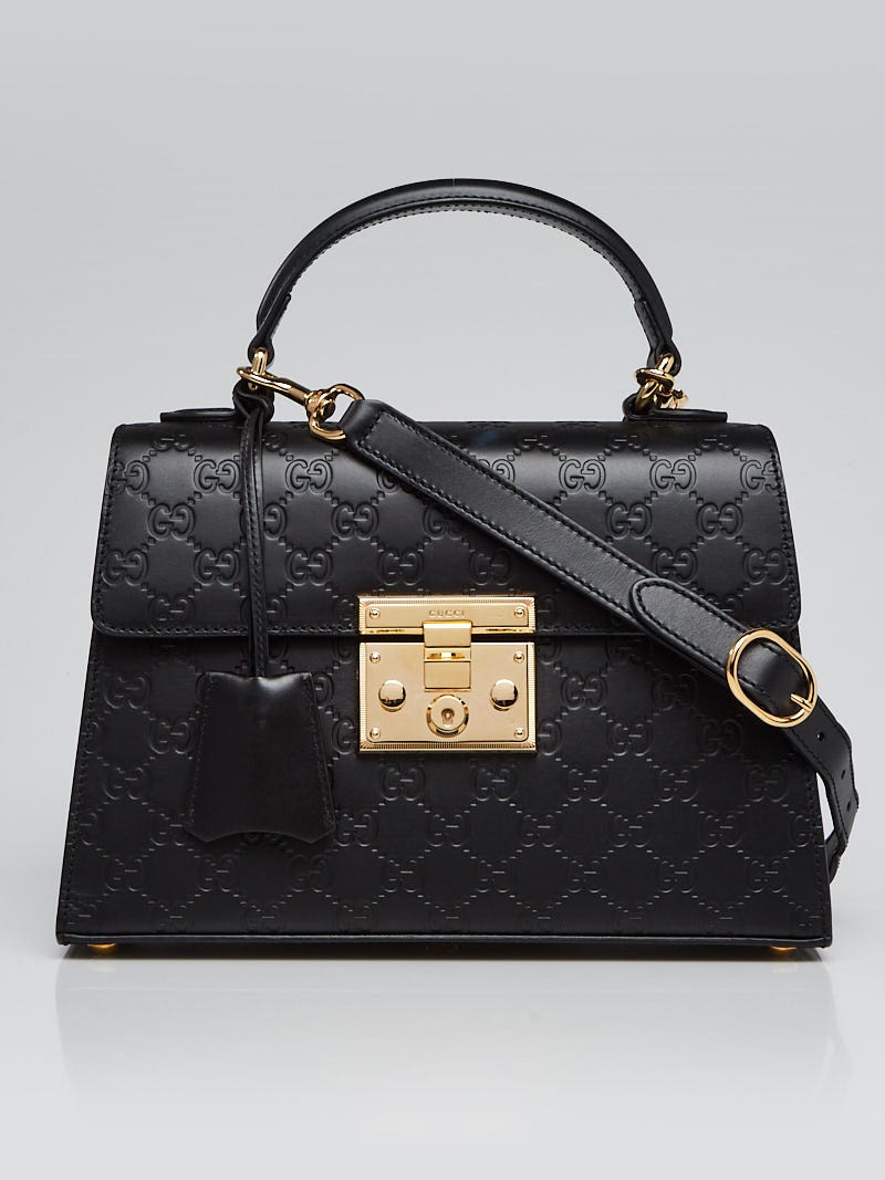 Gucci padlock top handle online