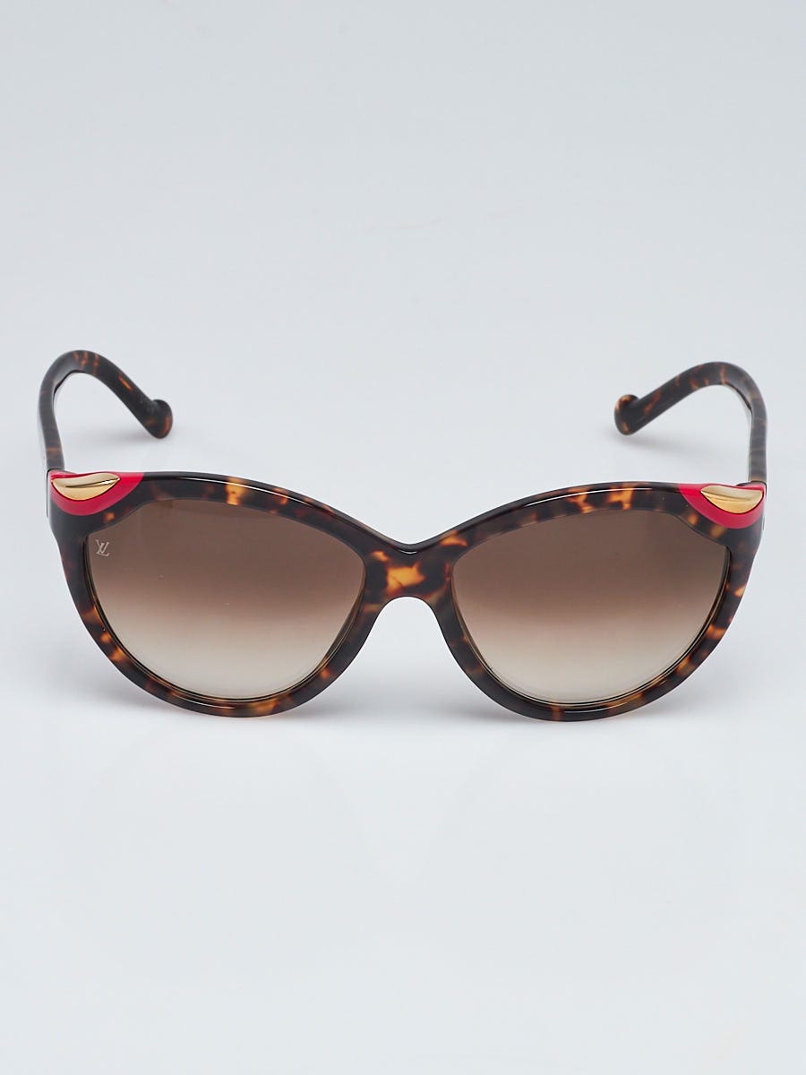 Louis Vuitton Tortoise Shell Acetate Frame Sunglasses