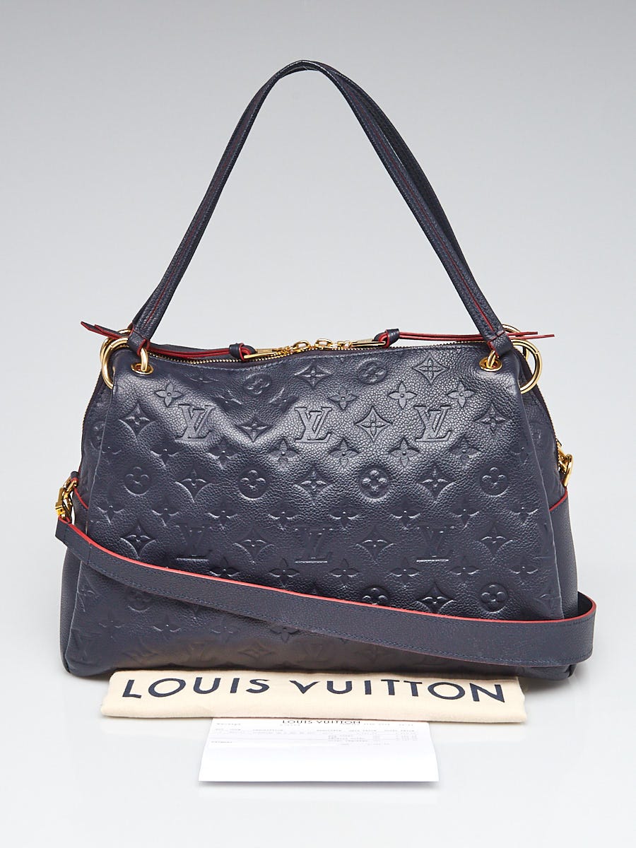 Louis Vuitton Marine Rouge Monogram Empreinte Leather Ponthieu PM Bag -  Yoogi's Closet