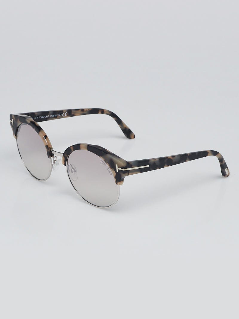Tom Ford Tortoise Shell Acetate Frame Alissa Sunglasses-TF608 - Yoogi's  Closet