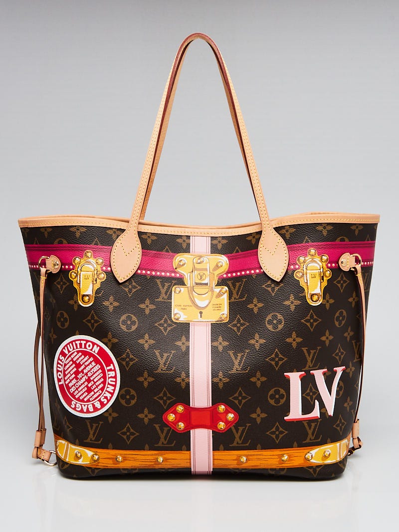 Louis Vuitton Damier Azur Canvas Neverfull MM Bag - Yoogi's Closet
