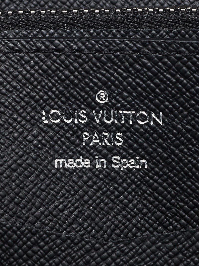 Louis Vuitton Zippy Wallet Monogram Eclipse Canvas XL Black 213484168