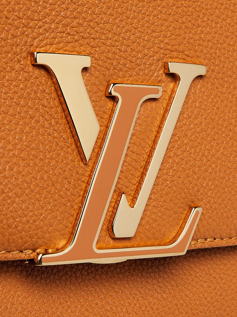 Louis Vuitton Safran Taurillon Leather Volta Bag - Yoogi's Closet