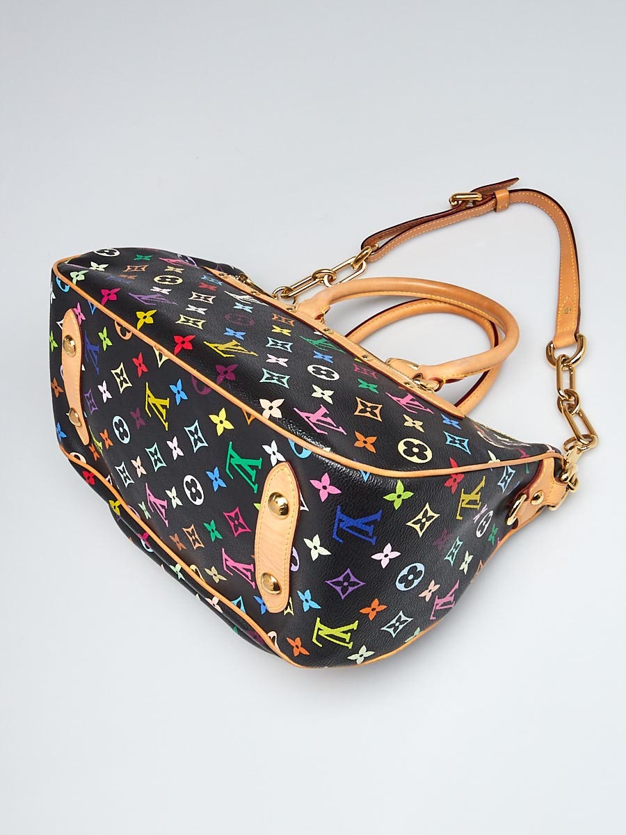 Louis Vuitton Black Monogram Multicolore Rita Bag - Yoogi's Closet