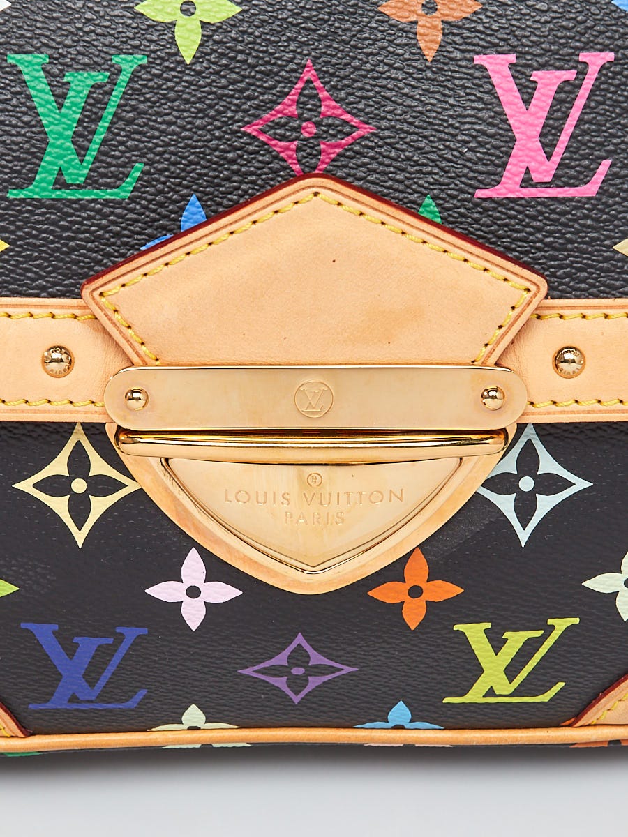 Louis Vuitton Black Monogram Multicolore Rita Bag - Yoogi's Closet