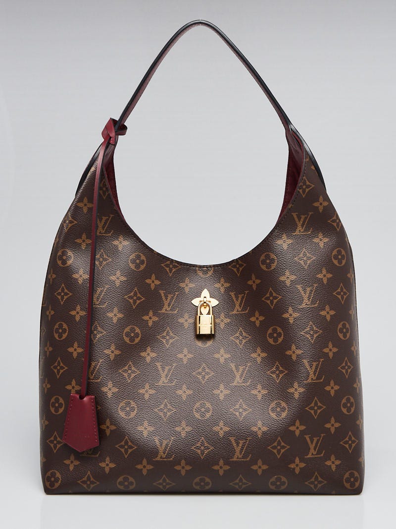 Louis Vuitton Monogram Canvas Flower Hobo Bag Yoogi s Closet