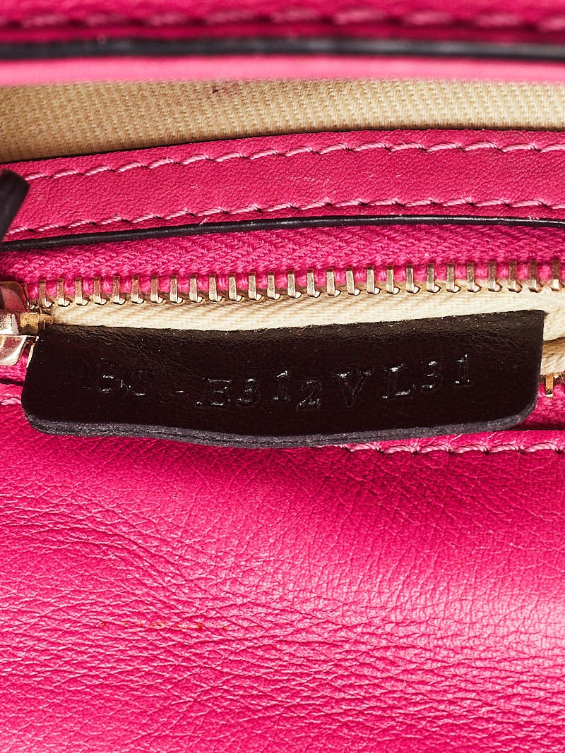 Glam lock leather crossbody bag Valentino Garavani Pink in Leather -  27989612