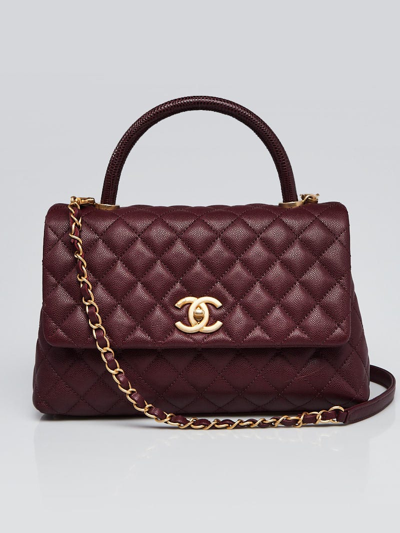 Chanel burgundy Classic Flap  pinterest Blancazh  Chanel bag classic Chanel  handbags Handbag boutique