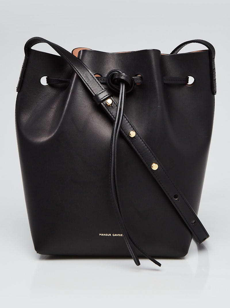 Mansur Gavriel Brown Vegetable Tanned Leather Crossbody Bag - Yoogi's Closet