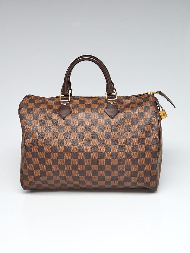 Louis Vuitton Damier Canvas Speedy 35 Bag