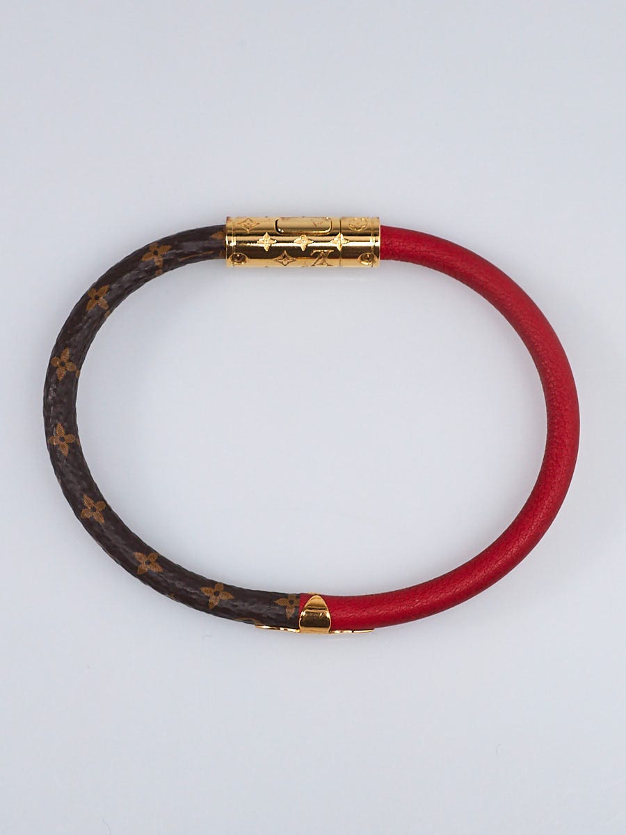 Louis Vuitton Daily Confidential Bracelet Red - BrandConscious